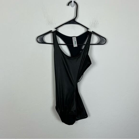 Stella McCartney x Adidas Black Cut Out Bodysuit - Picture 1 of 9